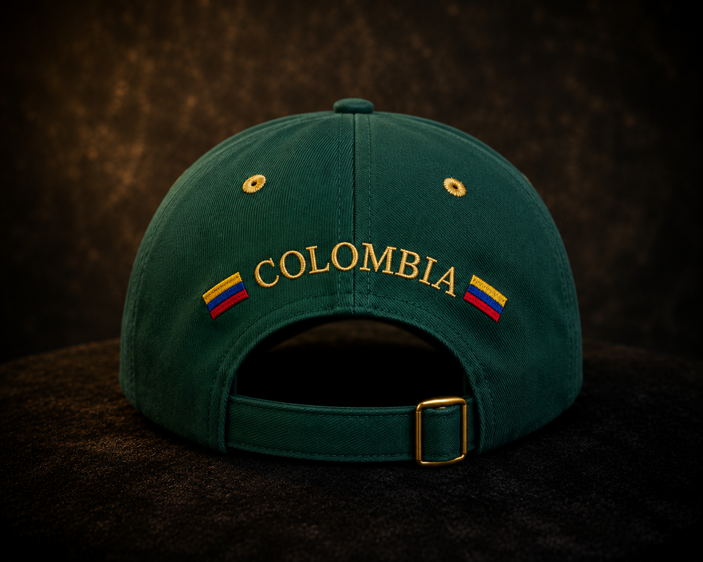Gorra República de Colombia | Edición Verde Esmeralda
