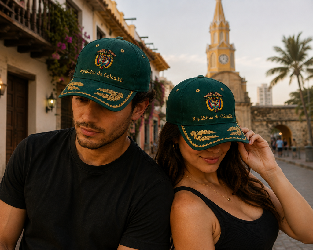 Gorra República de Colombia | Edición Verde Esmeralda