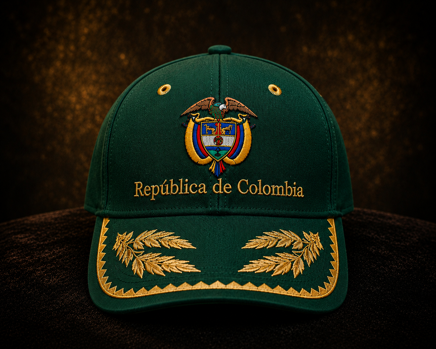 Gorra República de Colombia | Edición Verde Esmeralda