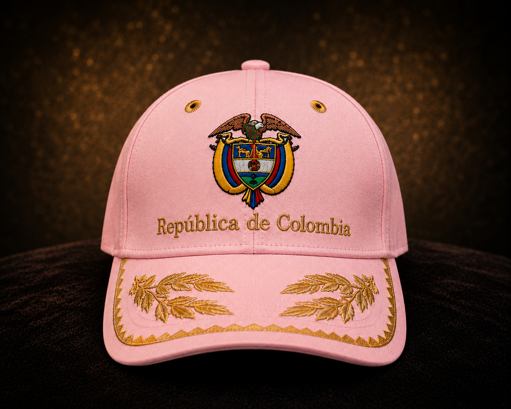 Gorra República de Colombia | Edición Rosado