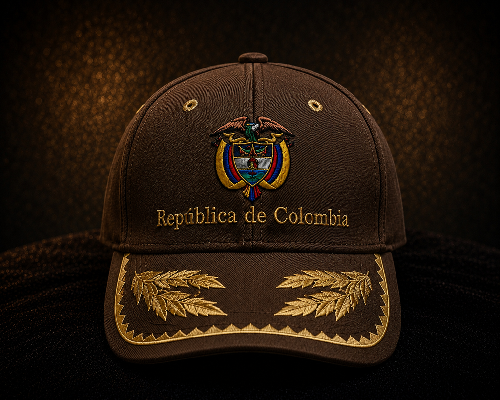 Gorra República de Colombia | Edición  Café