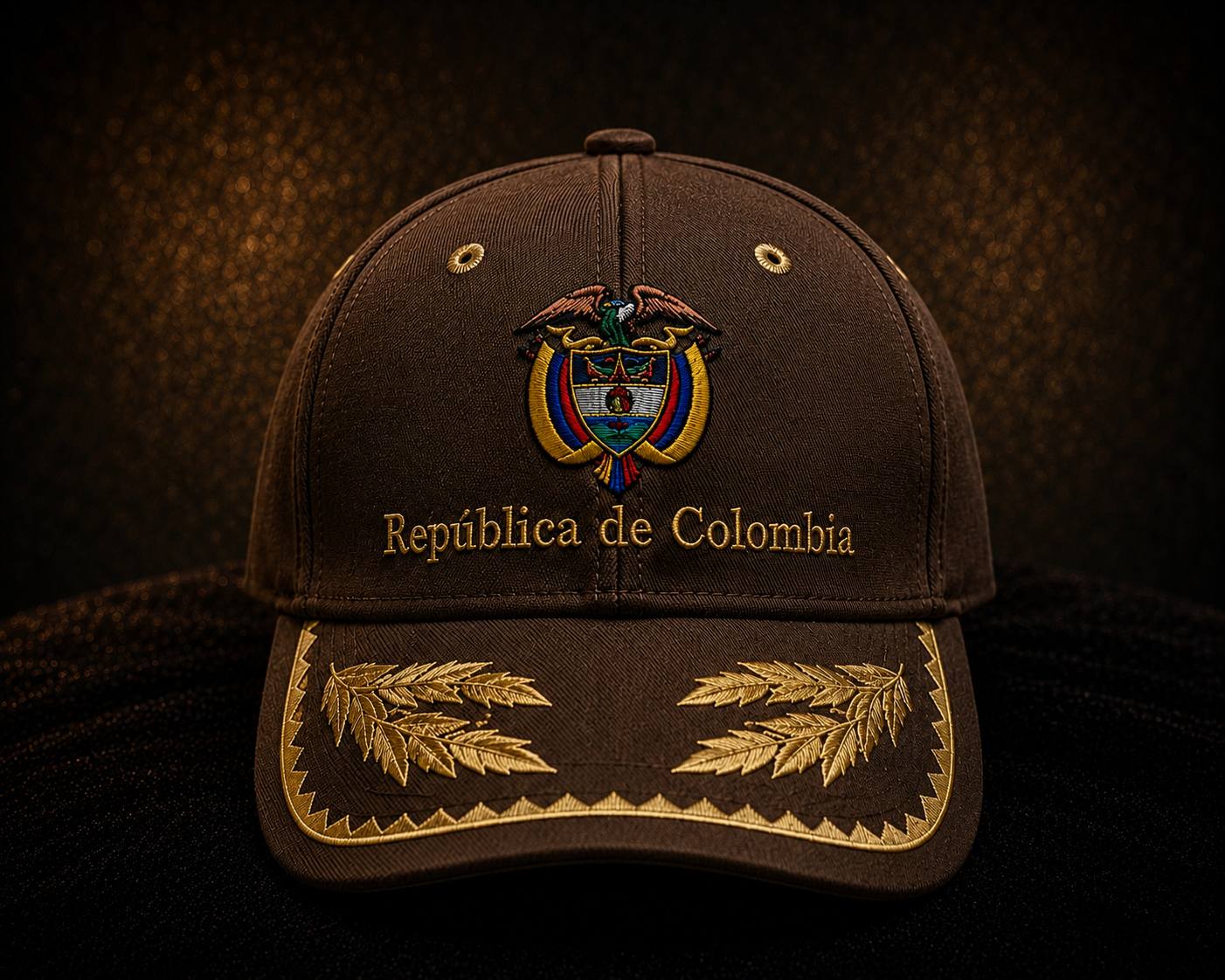 Gorra República de Colombia | Edición  Café