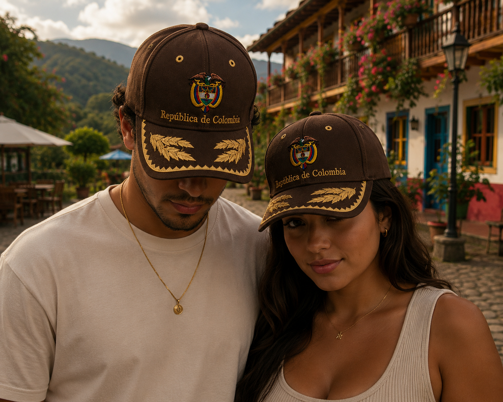 Gorra República de Colombia | Edición  Café
