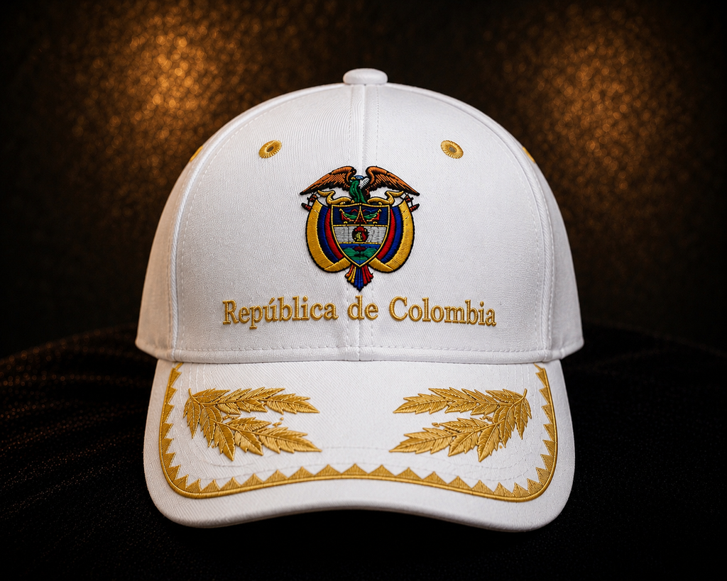 Gorra República de Colombia | Edición Blanco
